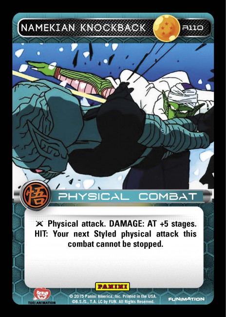 Namekian Knockback (FOIL)